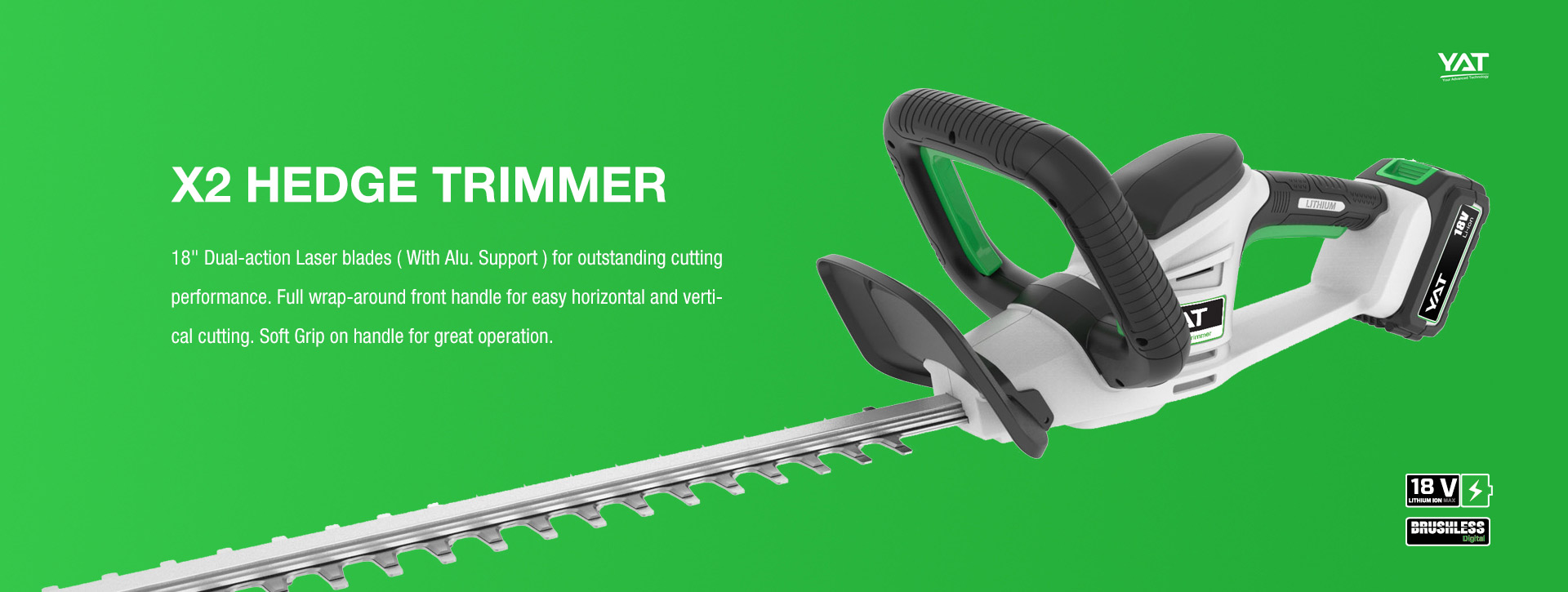 X2 HEDGE TRIMMER